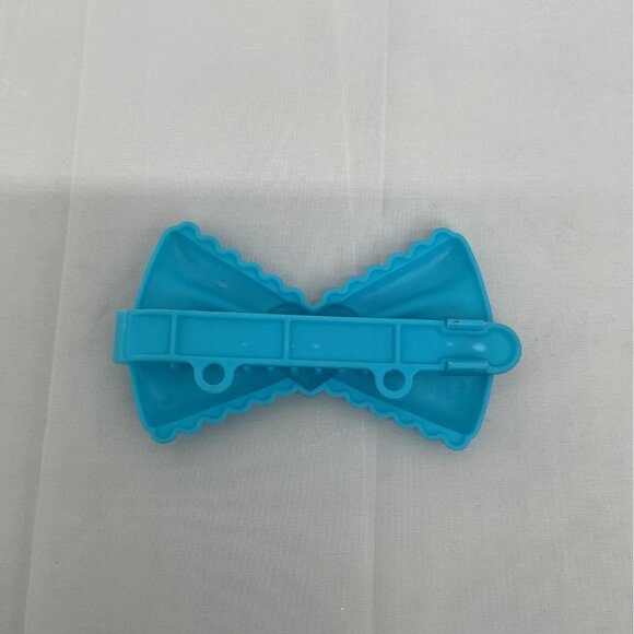 Lalaloopsy Loopy Hair Doll Blue Bow Barrette Clip With Heart Detail - Picture 3 of 3